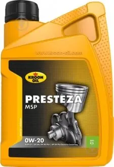Олива моторна Presteza MSP 0W-20 1л KROON OIL 36495