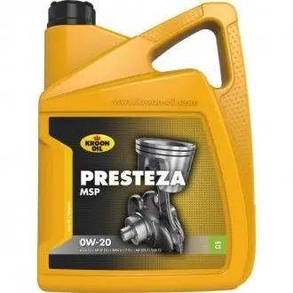 Олива моторна Presteza MSP 0W-20 5л KROON OIL 36497