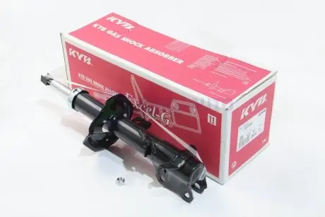 Амортизатор передний Nissan TIIDA 07-11 Пр. (газ) KYB 333390