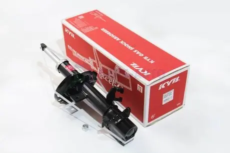 Амортизатор передний Nissan Micra(K12) 03-/Note(E11) 06- Л. (газ) KYB 333722