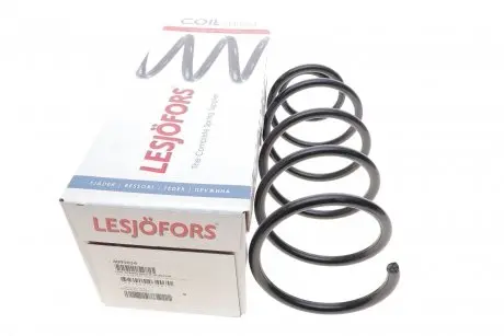 Пружина (передняя) VW Golf IV 1.4 16V (-AC)/1.6/16V/FSI МКПП (-AC) 97-06 (накл.з.ч/ун)/Audi A3 96-03 LESJOFORS 4095034