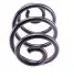 Пружина (задня) BMW 3 (E36) 316i/318i/is/tds/320i/323i/325i/td/tds 90-99 (седан/купе)(з пост.діам.) LESJOFORS 4208403 (фото 3)