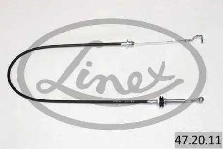 Трос газа VW Golf II/Caddy/Seat Toledo 1.6D/1.9D 80-92 (915/705 мм) LINEX 47.20.11