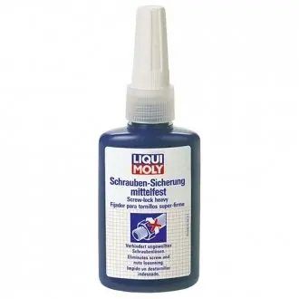 Средство для фиксации винтов (средней фиксации) Schrauben-Sicherung Mittelfest 10г LIQUI MOLY 3801