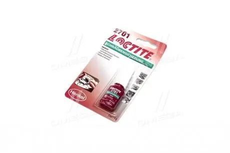 Фиксатор резьбы 2701 анаэробный, высокой прочности 5мл Loctite 195911