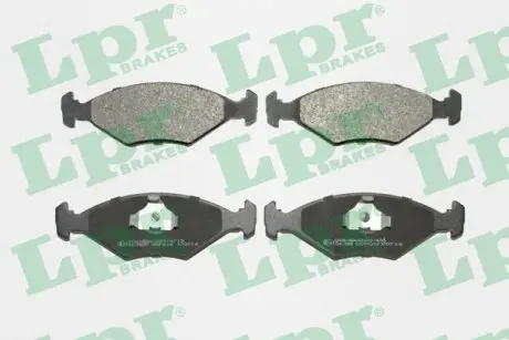 Комплект тормозных колодок из 4 шт. дисков LPR 05P016