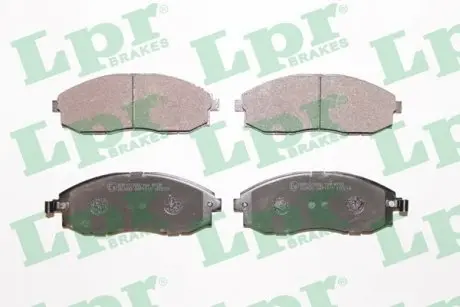 Комплект тормозных колодок из 4 шт. дисков LPR 05P1015