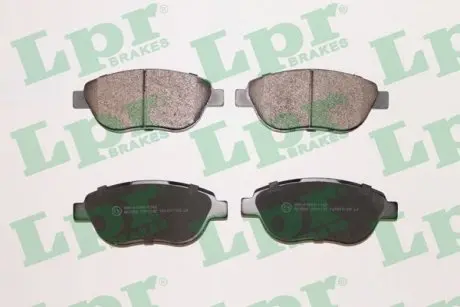 Комплект тормозных колодок из 4 шт. дисков LPR 05P1192