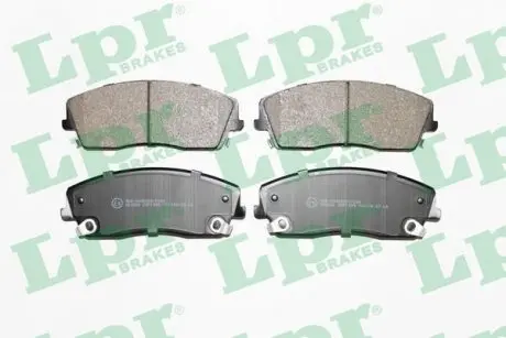 Комплект тормозных колодок из 4 шт. дисков LPR 05P1399
