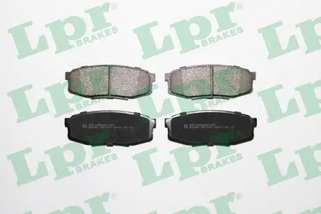 Комплект тормозных колодок из 4 шт. дисков LPR 05P1419