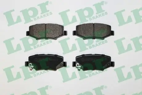 Комплект тормозных колодок из 4 шт. дисков LPR 05P1555