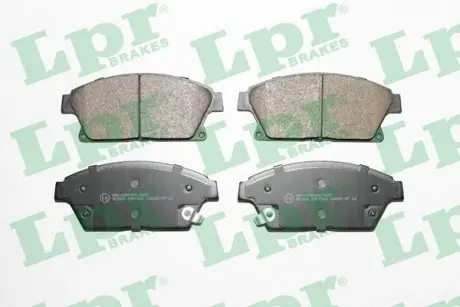 Комплект тормозных колодок из 4 шт. дисков LPR 05P1562