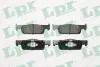 Комплект тормозных колодок из 4 шт. дисков LPR 05P1702 (фото 1)