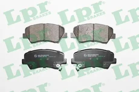 ДИСКОВІ КОЛОДКИ LPR 05P1753