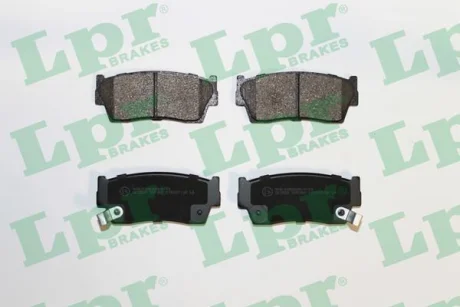 Колодки гальмівні дискові LPR 05P342