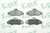 Комплект тормозных колодок из 4 шт. дисков LPR 05P383 (фото 1)
