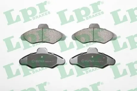 Комплект тормозных колодок из 4 шт. дисков LPR 05P383