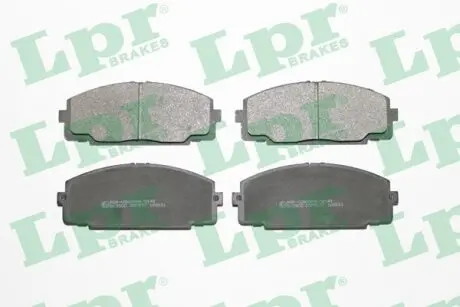 Комплект тормозных колодок из 4 шт. дисков LPR 05P577