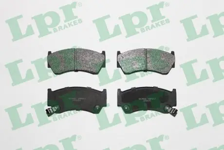 Комплект тормозных колодок из 4 шт. дисков LPR 05P617