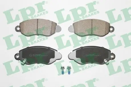 Колодка тормозов. диск. FORD TRANSIT передн. (выр-во) LPR 05P775