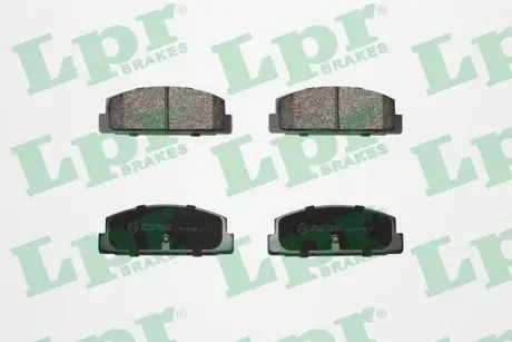 Комплект тормозных колодок из 4 шт. дисков LPR 05P876