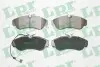 Комплект тормозных колодок из 4 шт. дисков LPR 05P965 (фото 1)