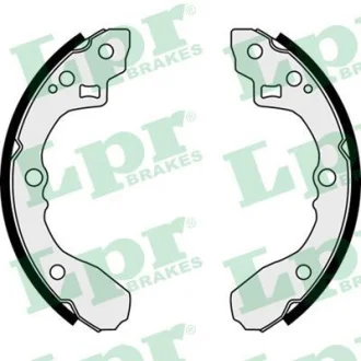 Колодки гальмівні барабанні (комплект 4 шт) LPR 08060