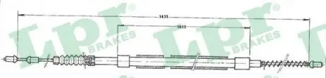 Трос ручного гальма LPR C0438B