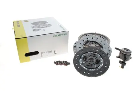 Демпфер + комплект сцепления VW Crafter 2.5TDI 06-13, 65/80/100kw LuK 600027500