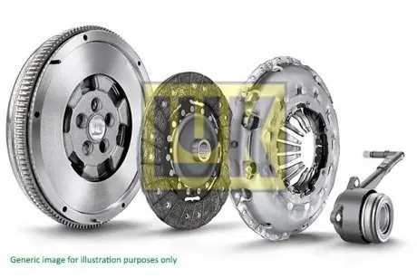 Демпфер + комплект сцепления Citroen C4 2.0 HDi 06-13 LuK 600032800