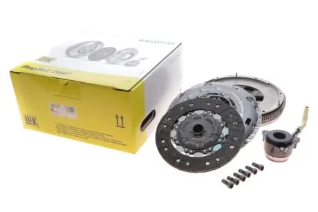 Демпфер + комплект зчеплення VW Sharan/Tiguan 2.0 TDI 07-19 LuK 600 0402 00