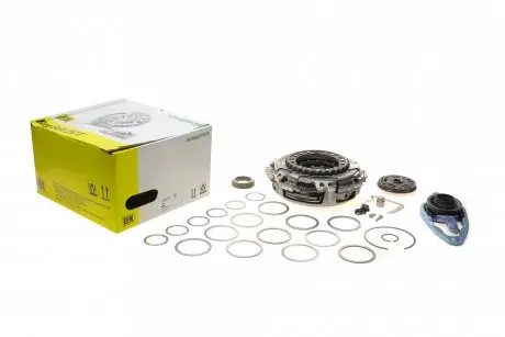 Комплект сцепления Audi A3 1.6TDI/Skoda Octavia 1.6TDI/VW Caddy 1.6TDI 09-, DSG7-0AM/0CW (DQ200) LuK 602 0002 00