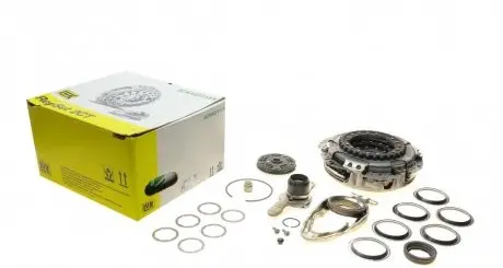 Комплект сцепления VW Caddy III/IV 1.6 TDI, 10-, 75kw, CAYD, DSG7-0AM/0CW (DQ200) LuK 602 0007 00