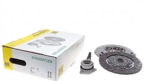 Комплект сцепления VW T5/T6 2.0TDI/4motion 09-, 100/103kw LuK 624 3517 33