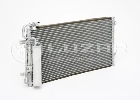 Радиатор кондиционера 2170 HALLA с ресивером LUZAR LRAC0127