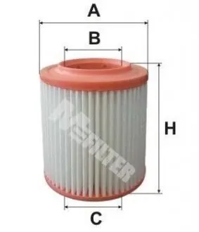 Фильтр влоздуханий Audi A8 2.8-4.2 i/FSI 02-10 M-FILTER A 8049