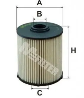 Фільтр паливний C/E W202/210 CDI OM611/612 98>02 M-FILTER DE3120