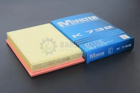 Фильтр воздушный Fiesta 95-02/Mazda 626 87-92 M-FILTER K732