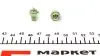 Автолампа 12V 2W BX8.5d (в щиток приладів/зелена) (PBX5 2W 12V) MAGNETI MARELLI 002051400000 (фото 2)