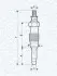 Свічка розжарювання DB 208-410/Sprinter/Vito 2.3D (11.5V) (UX13A) MAGNETI MARELLI 062583003304 (фото 1)