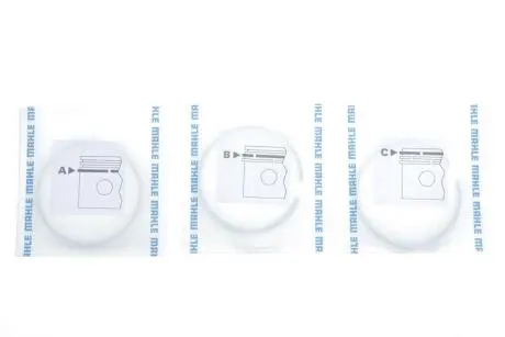 Кольца поршневые MB E-class (W212/W213)/M-class (W164/W166) OM642 3.0D (83.00mm/STD) (2-2-2) MAHLE / KNECHT 001 RS 11119 0N0