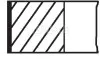 Кільця поршневі OPEL 81.0 (1.2/1.2/2) X18XE1/Z18XE/Z18XEL/Z18XER (вир-во Mahle)