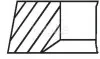 Кольца поршневые Renault Kangoo 1.9D (80.00mm/STD) (2-2-3) MAHLE / KNECHT 021 93 N0 (фото 3)