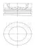 Поршень VW T5 2.0TDI (81.00mm/STD) MAHLE / KNECHT 028 PI 00100 000 (фото 1)