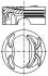 Поршень VW Golf V/ Passat/ Tiguan 1.4 TSI 06- (76.51mm/STD) ( BMY, BLG, CAVD) MAHLE 028 PI 00117 000 028 PI 00117 000