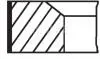 Кільця поршневі,комплект MAHLE / KNECHT 681RS001050N0 (фото 1)