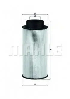 Фільтр палива MAHLE / KNECHT KX1821D
