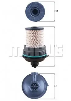 Фильтр топливный RENAULT MEGANE IV 1.5 dCi 15- (KNECHT-MAHLE) Mahle MAHLE / KNECHT KX480
