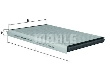 Фільтр салону Mahle Hyindai i30 -2012, Kia Ceed -2012 MAHLE / KNECHT LAK441