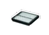 A_Фільтр повітряний Mahle Toyota MAHLE / KNECHT ="LX1023" (фото 1)